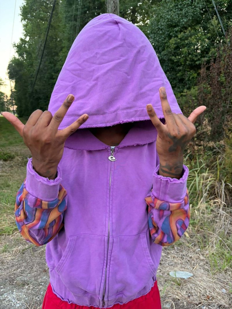 Zip Up "flames"